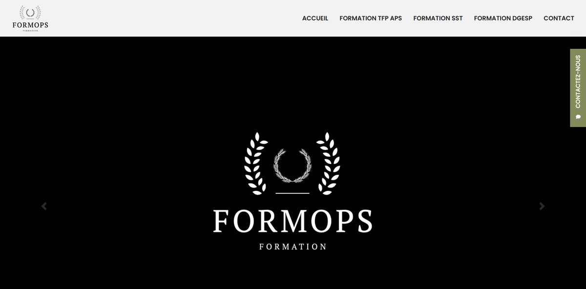 FORM OPS Formation website